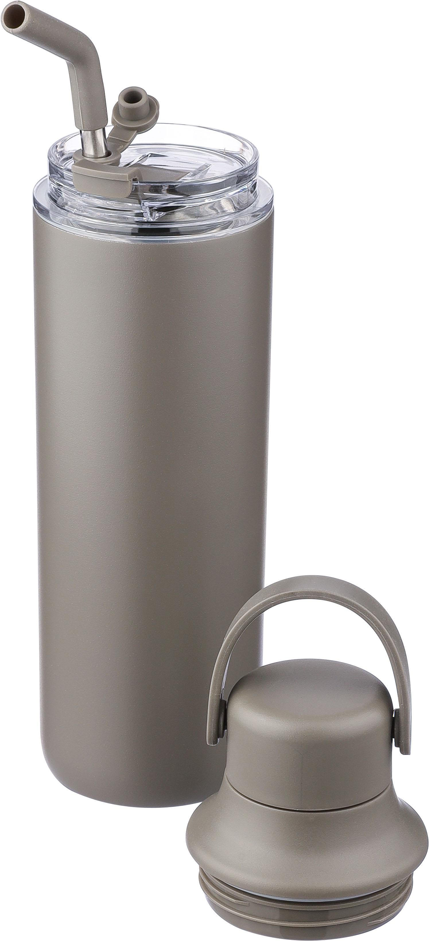 Bouteille double paroi Omari | 500 ml | Deux bouchons