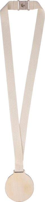 Vue 7 de Médaille Koa | Bois