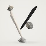 Vue 9 de Stone Pen stylo