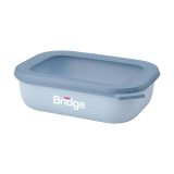Vue 3 de Mepal Cirqula bol rectangulaire multi-usage 1L lunchbox