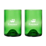 Vue 4 de Rebottled® Tumbler 2-pack verres
