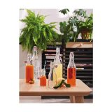 Vue 4 de Vidrio Bottle 1 L bouteille