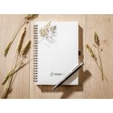 Vue 8 de Milk-Carton Wire-O Notebook A5 carnet de notes