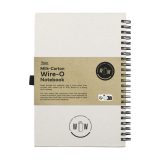 Vue 2 de Milk-Carton Wire-O Notebook A5 carnet de notes