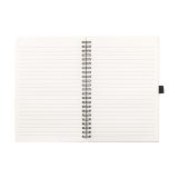 Vue 3 de Milk-Carton Wire-O Notebook A5 carnet de notes