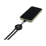 Vue 11 de Lace Lanyard GRS RPET 0,5 cm cordelière téléphonique