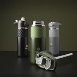 Vue 8 de Lynn RCS Recycled Steel Bottle 500 ml bouteille thermos