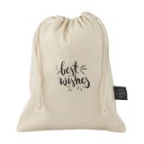 Vue 1 de Gift Pouch Naturel GRS Recycled Cotton (150 g/m²) S