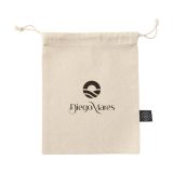 Vue 2 de Gift Pouch Naturel GRS Recycled Cotton (150 g/m²) S