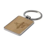 Vue 1 de Bamboo Key Rectangle porte-clés