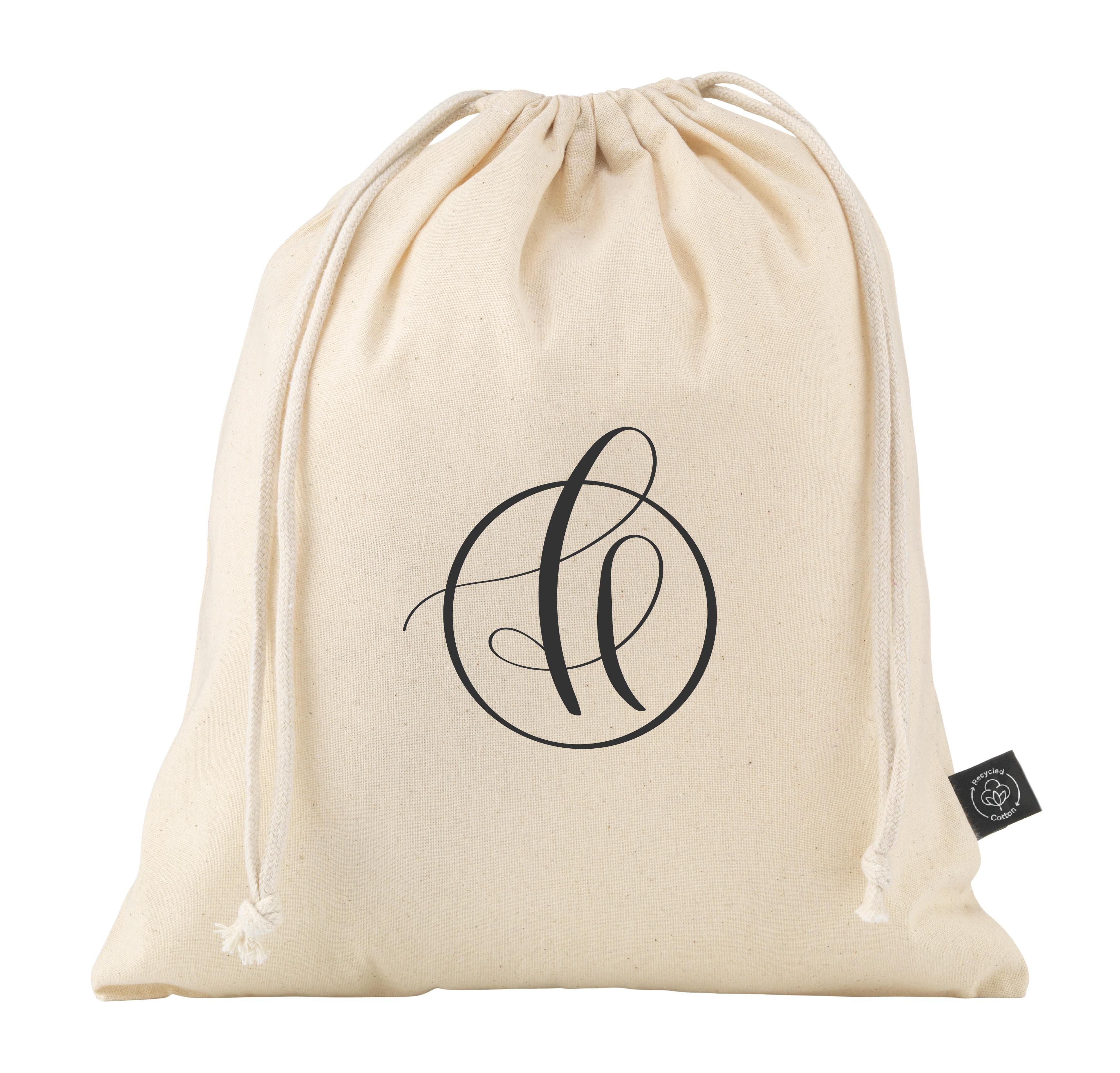 Gift Pouch Naturel GRS Recycled Cotton (150 g/m²) M