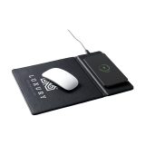 Vue 3 de RCS Recycled Wireless Charging Mousepad tapis de