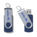 Vue 2 de Twist clé USB en stock 4 GB