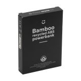 Vue 6 de Boru Bamboo RCS Recycled ABS Powerbank Wireless Charger