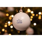 Vue 7 de Boule de Noël Ø 7 cm Recycled PP - Made in Europe