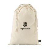 Vue 1 de Gift Pouch Naturel GRS Recycled Cotton (150 g/m²) L
