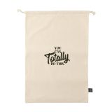 Vue 2 de Gift Pouch Naturel GRS Recycled Cotton (150 g/m²) L