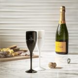 Vue 4 de Lunaire Verre à Champagne plastique Réutilisable 150 ml