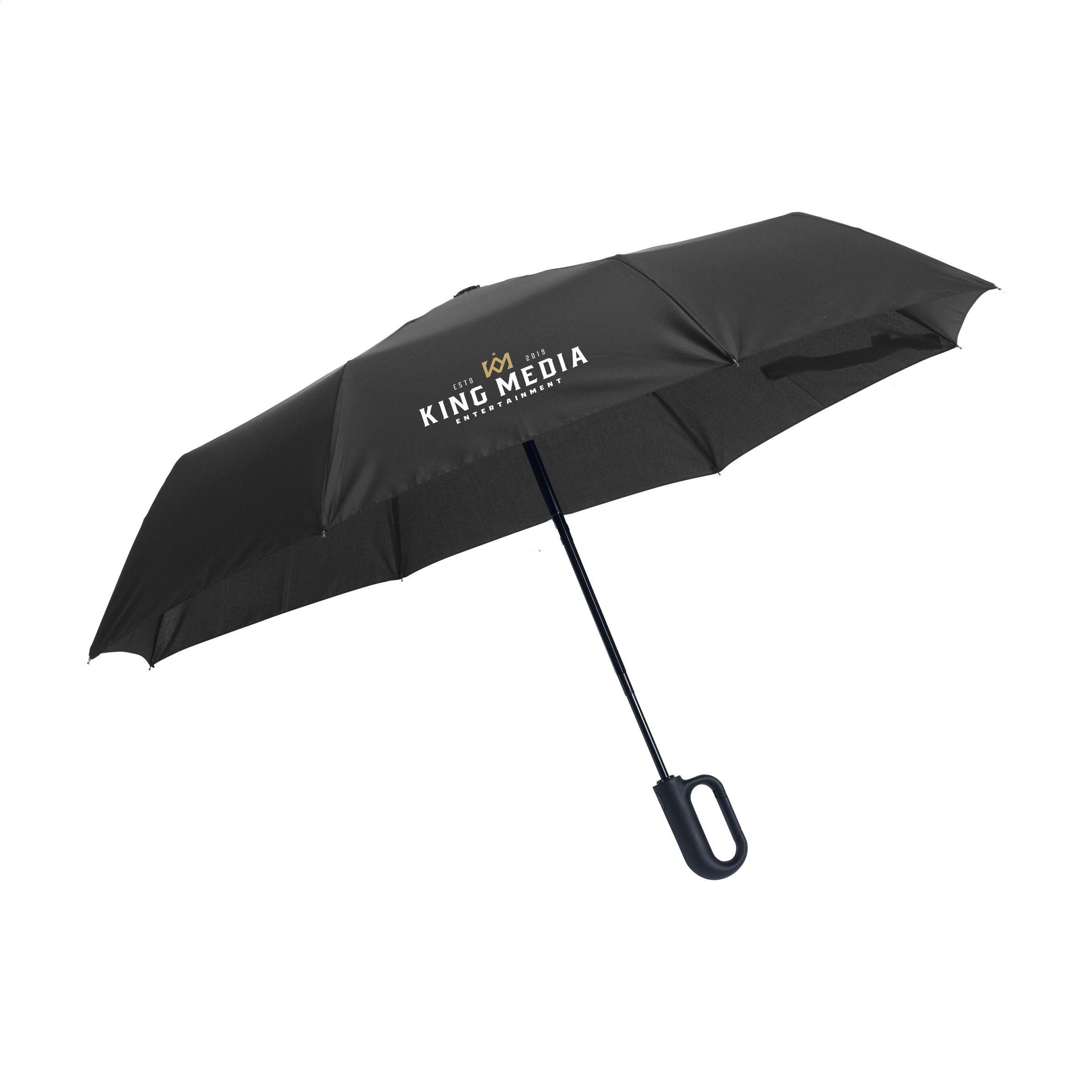 Carabiner RCS RPET parapluie pliable 21 inch