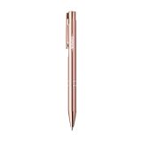 Vue 5 de Ebony RCS Recycled Alu Rose Gold stylo