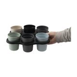 Vue 3 de Circulcup Coffee Cup Tray 6-hole Ø 8 cm