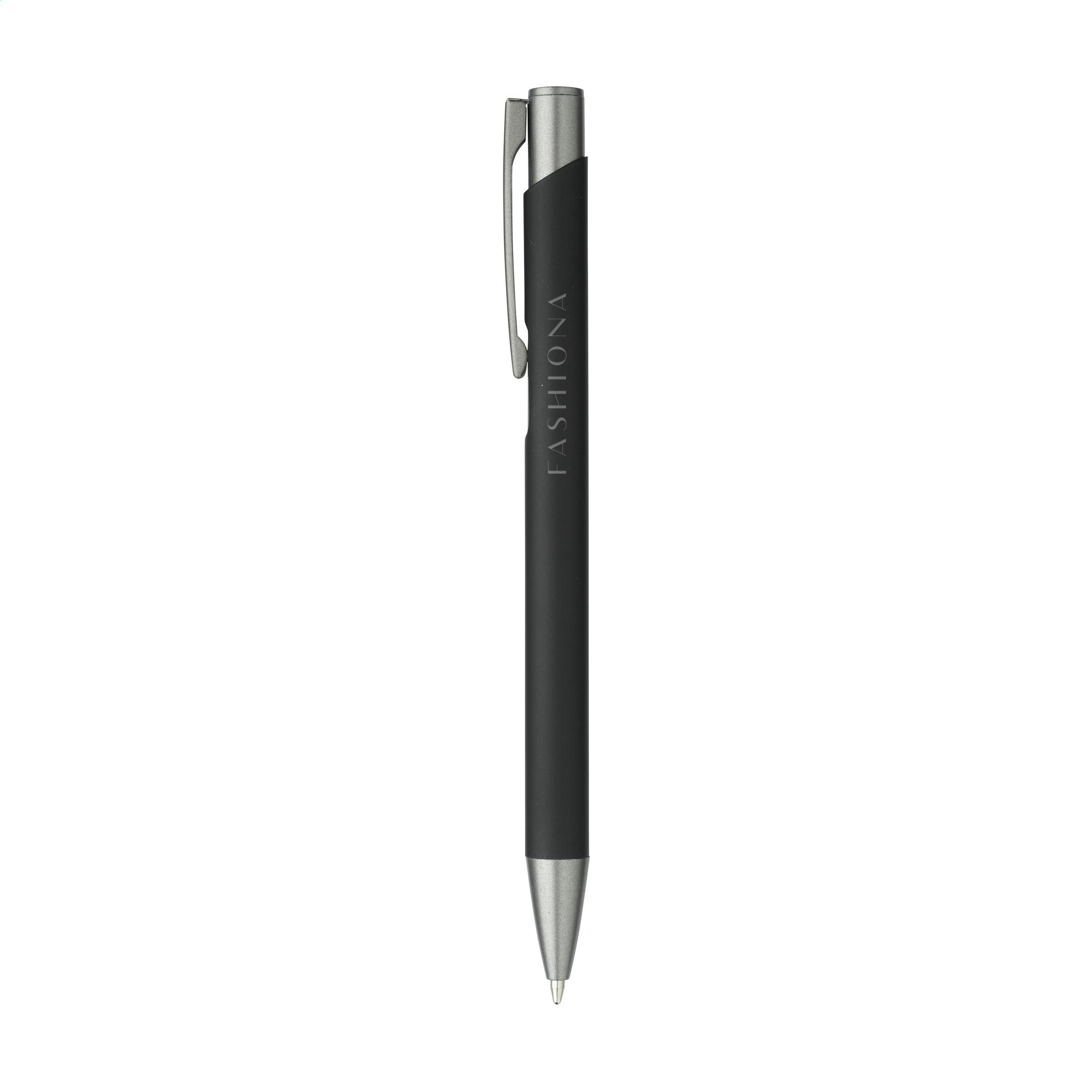 Ebony Soft RCS Recycled Alu SoftTouch stylo