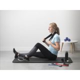 Vue 3 de CoolDown GRS RPET serviette de sport
