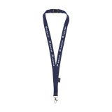 Vue 3 de Lanyard Safety GRS RPET 2 cm tour de cou