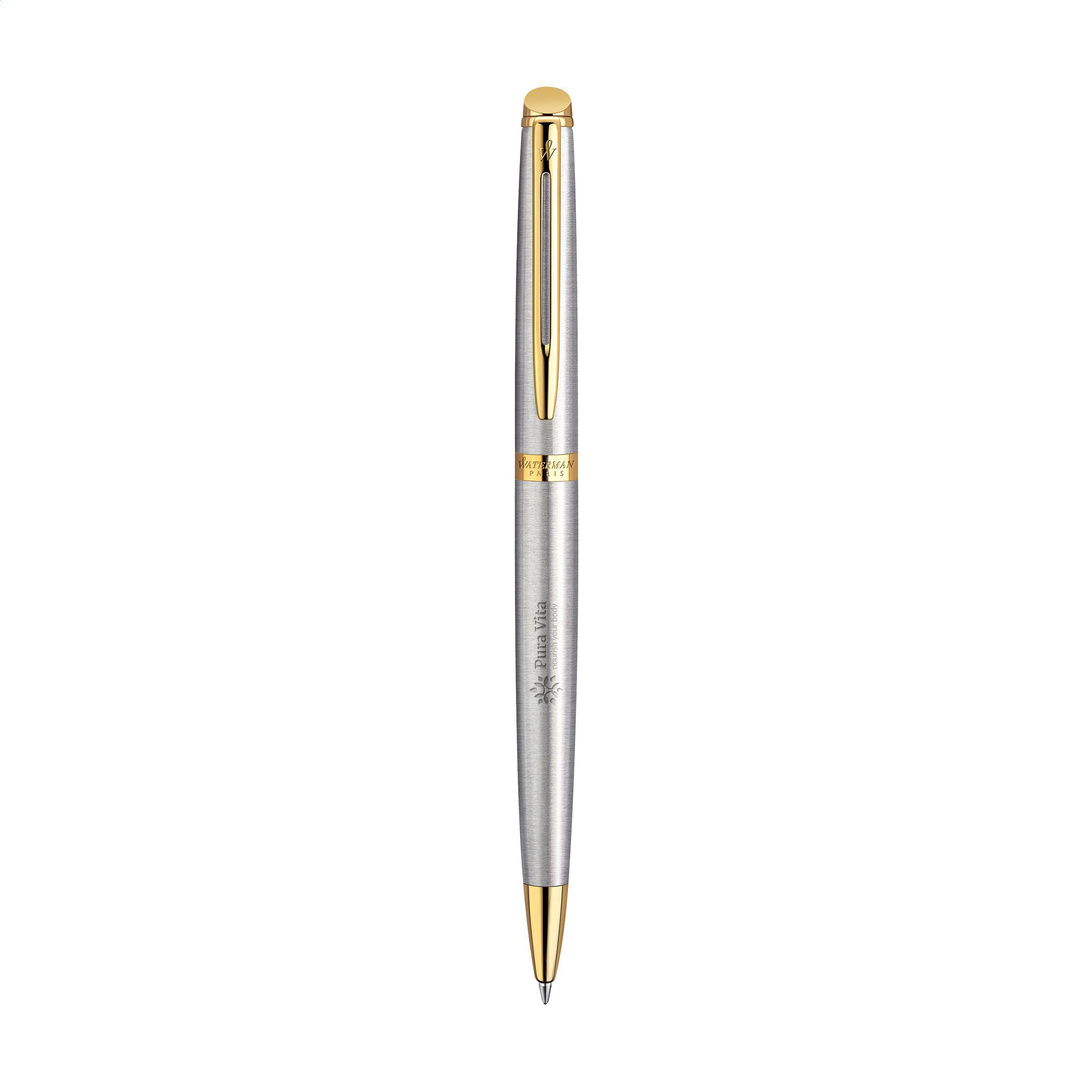 Waterman Hémisphère Stylo à bille Argent - encre bleue