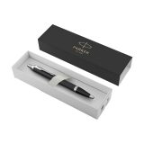 Vue 3 de Parker IM Stylo à bille Mat - bleu