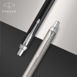 Vue 4 de Parker IM Stylo à bille Mat - bleu