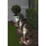 Vue 5 de Grundig Solar Stainless Steel Garden LED-Light
