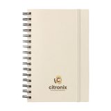 Vue 1 de Sugarcane Bagasse Spiral Notebook A5 carnet