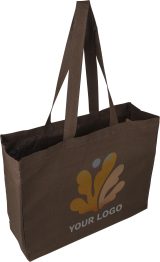 Vue 4 de Sac de courses Maleya | Coton | Forme D