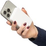 Vue 7 de Batterie externe avec chargeur sans fil Miren | 5&nbsp;000 mAh | Compatible MagSafe