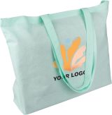 Vue 10 de Sac de courses Tarin | Coton | Soufflet 10 cm