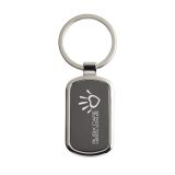 Vue 1 de KeyTag porte-clés rect.