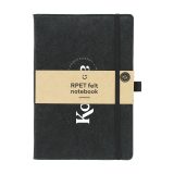 Vue 1 de Felty GRS RPET Notebook A5 carnet de notes