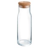 Vue 2 de Algarve Carafe 1 L avec un bouchon en liège