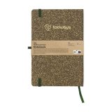 Vue 2 de TeaGround Cork Notebook A5 carnet de notes