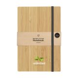 Vue 1 de Bamboo Journal Naked Spine Notebook A5 carnet de notes