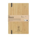 Vue 2 de Bamboo Journal Naked Spine Notebook A5 carnet de notes