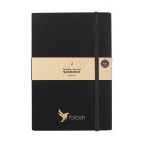 Vue 1 de Bamboo Journal Naked Spine Notebook Black A5 carnet de notes