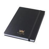 Vue 3 de Bamboo Journal Naked Spine Notebook Black A5 carnet de notes