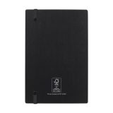 Vue 6 de Bamboo Journal Naked Spine Notebook Black A5 carnet de notes