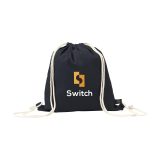 Vue 4 de PromoColour GRS Recycled Cotton Backpack (150 g/m²)