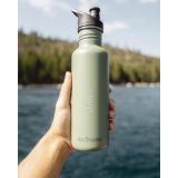 Vue 2 de Klean Kanteen Classic Recycled Water Bottle 800 ml