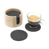 Vue 1 de Cody Felt Coaster Set sous-verres
