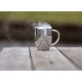 Vue 5 de SteelMug RCS Recycled Steel 220 ml mug