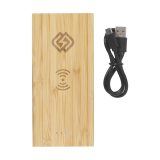 Vue 3 de Bamboo 8000 Wireless Powerbank chargeur sans fil